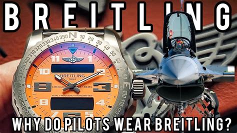 do pilots wear breitling watch